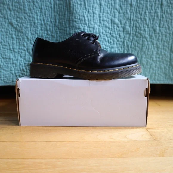 Dr. Martens 1461 Smooth Leather Oxford Shoes Mens Size 7/Womens Size 9 - Picture 4 of 12